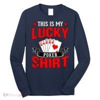 This is My Lucky Poker - Royal Flush Long Sleeve Shirt thumb 0