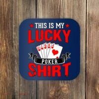 This is My Lucky Poker - Royal Flush Coaster thumb 0