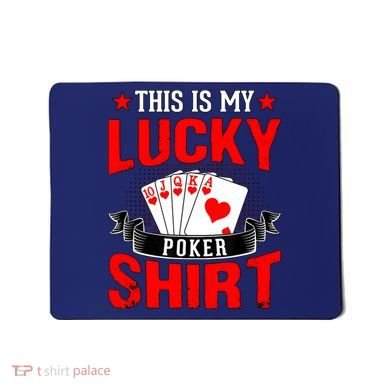 This is My Lucky Poker - Royal Flush Mousepad