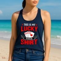 This is My Lucky Poker - Royal Flush Women's Tank Top thumb 2