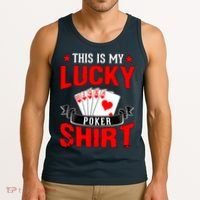 This is My Lucky Poker - Royal Flush Tank Top thumb 3