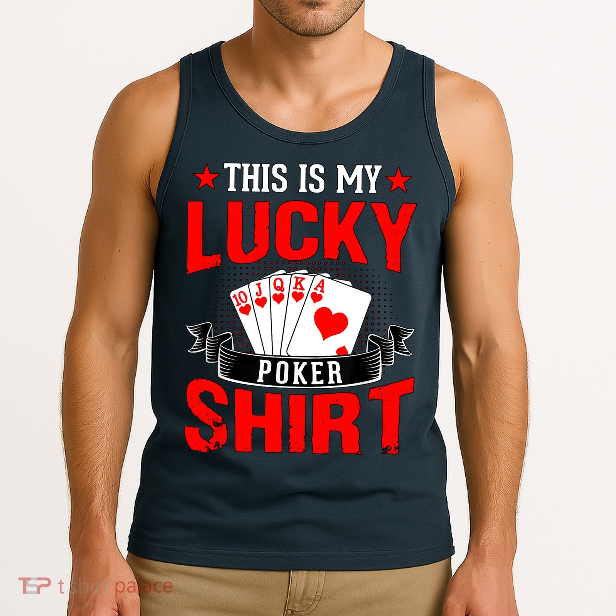 This is My Lucky Poker - Royal Flush Tank Top
