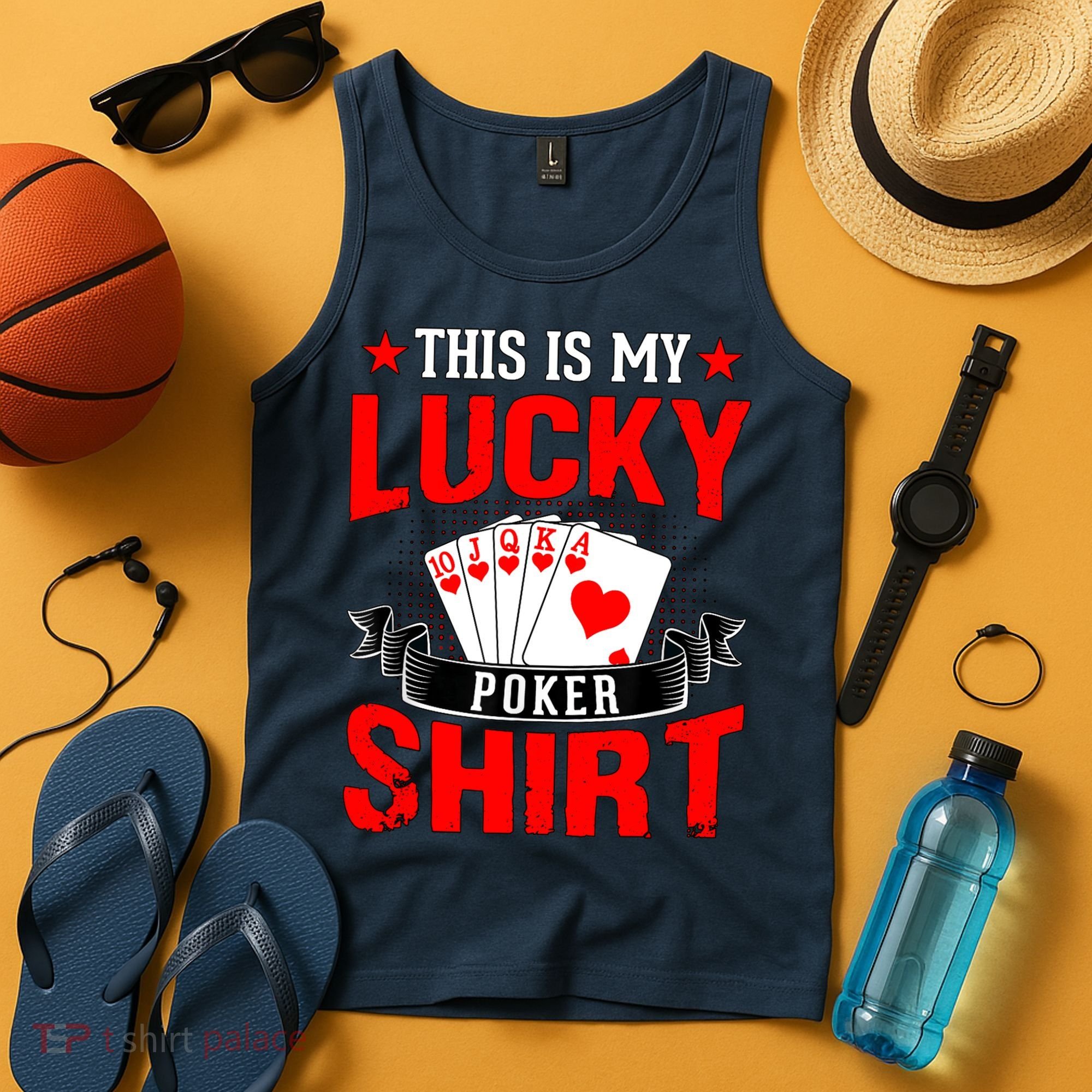 This is My Lucky Poker - Royal Flush Tank Top