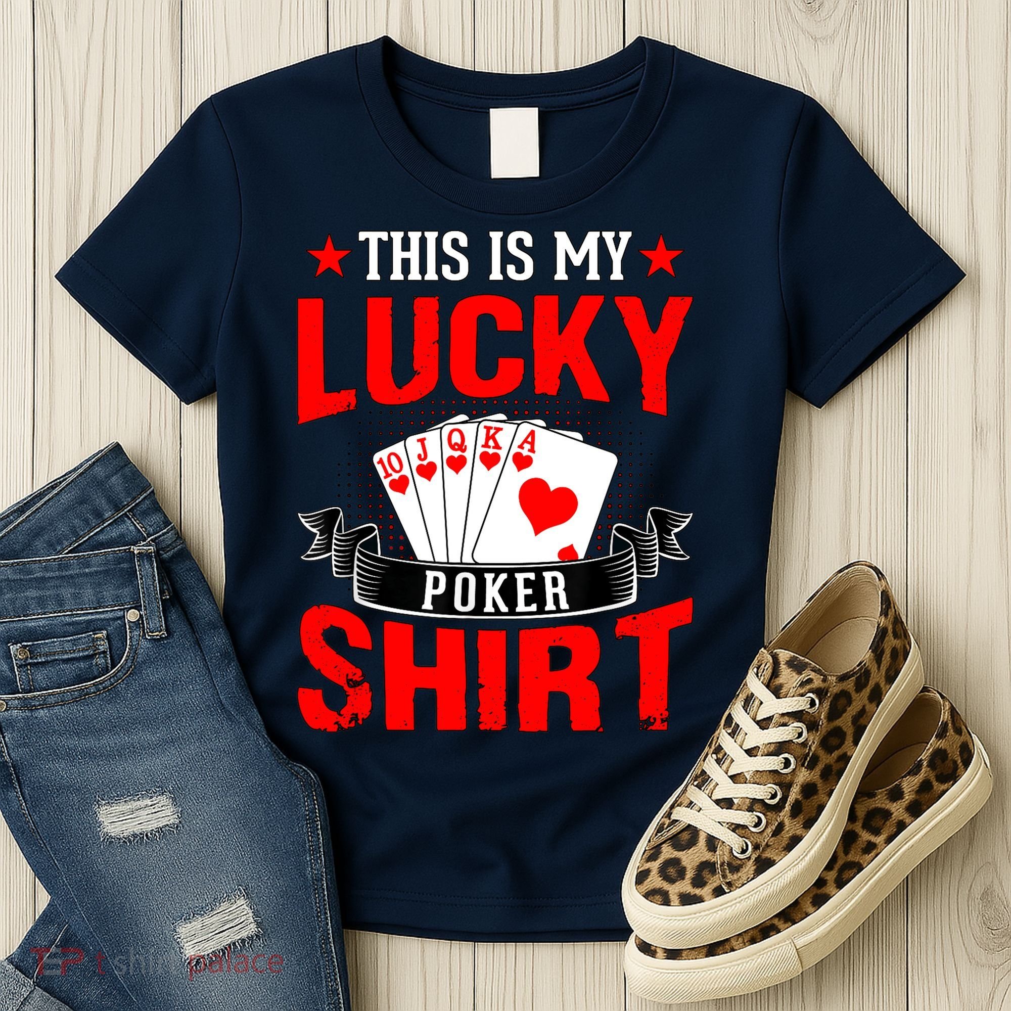 This is My Lucky Poker - Royal Flush Women's T-Shirt