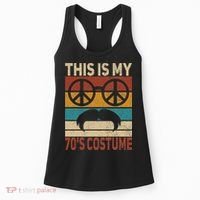This Is My 70s Costume 70 Styles Men 70s Disco 1970s Outfit Women's Tank Top thumb 0
