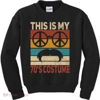 This Is My 70s Costume 70 Styles Men 70s Disco 1970s Outfit Kids Sweatshirt thumb 0
