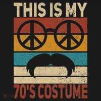 This Is My 70s Costume 70 Styles Men 70s Disco 1970s Outfit Kids Sweatshirt thumb 2