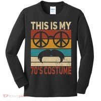 This Is My 70s Costume 70 Styles Men 70s Disco 1970s Outfit Kids Long Sleeve Shirt thumb 0
