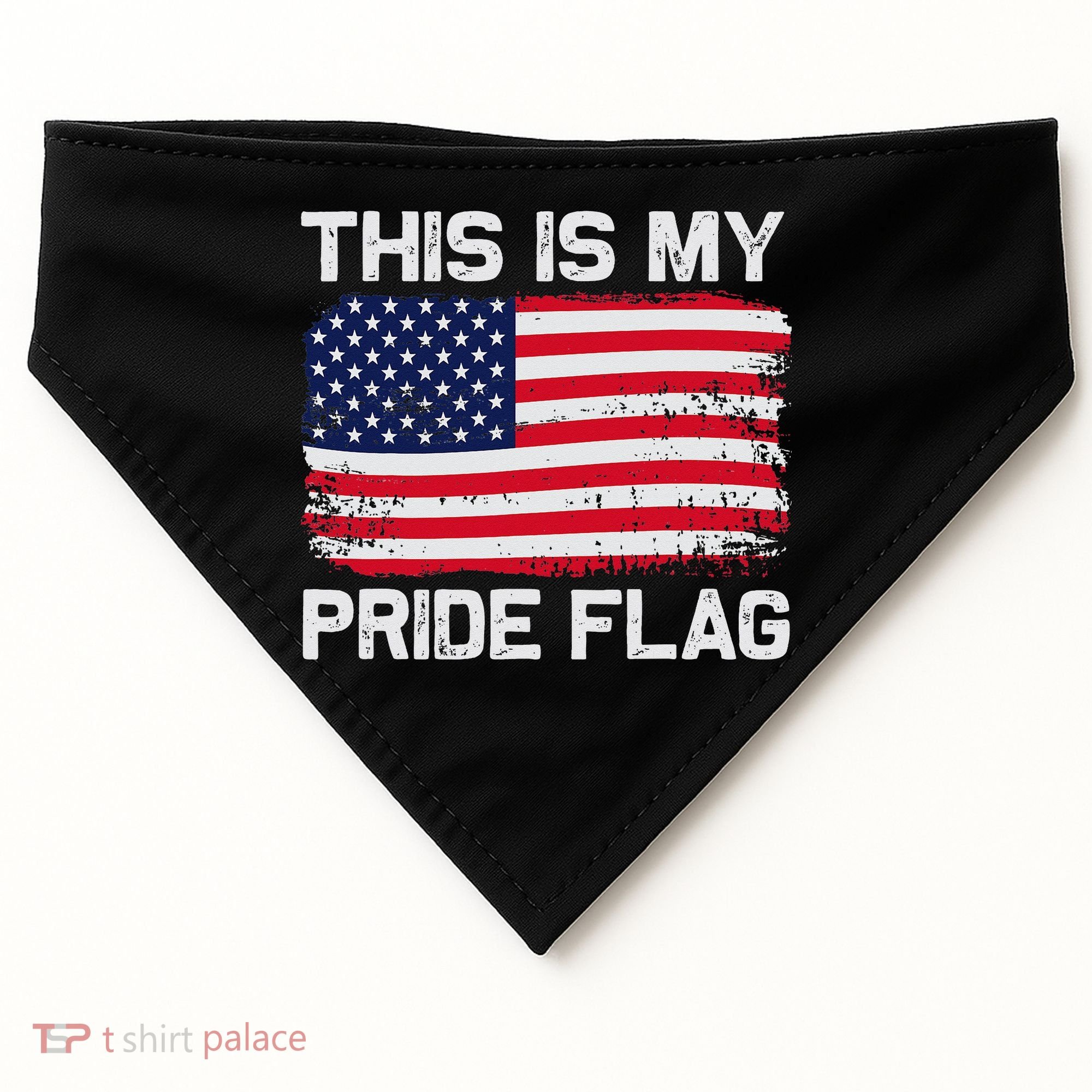 This Is My Pride Flag USA-Made Doggie Bandana