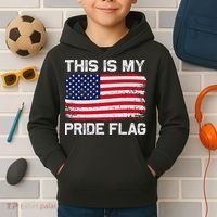 This Is My Pride Flag Kids Hoodie thumb 2