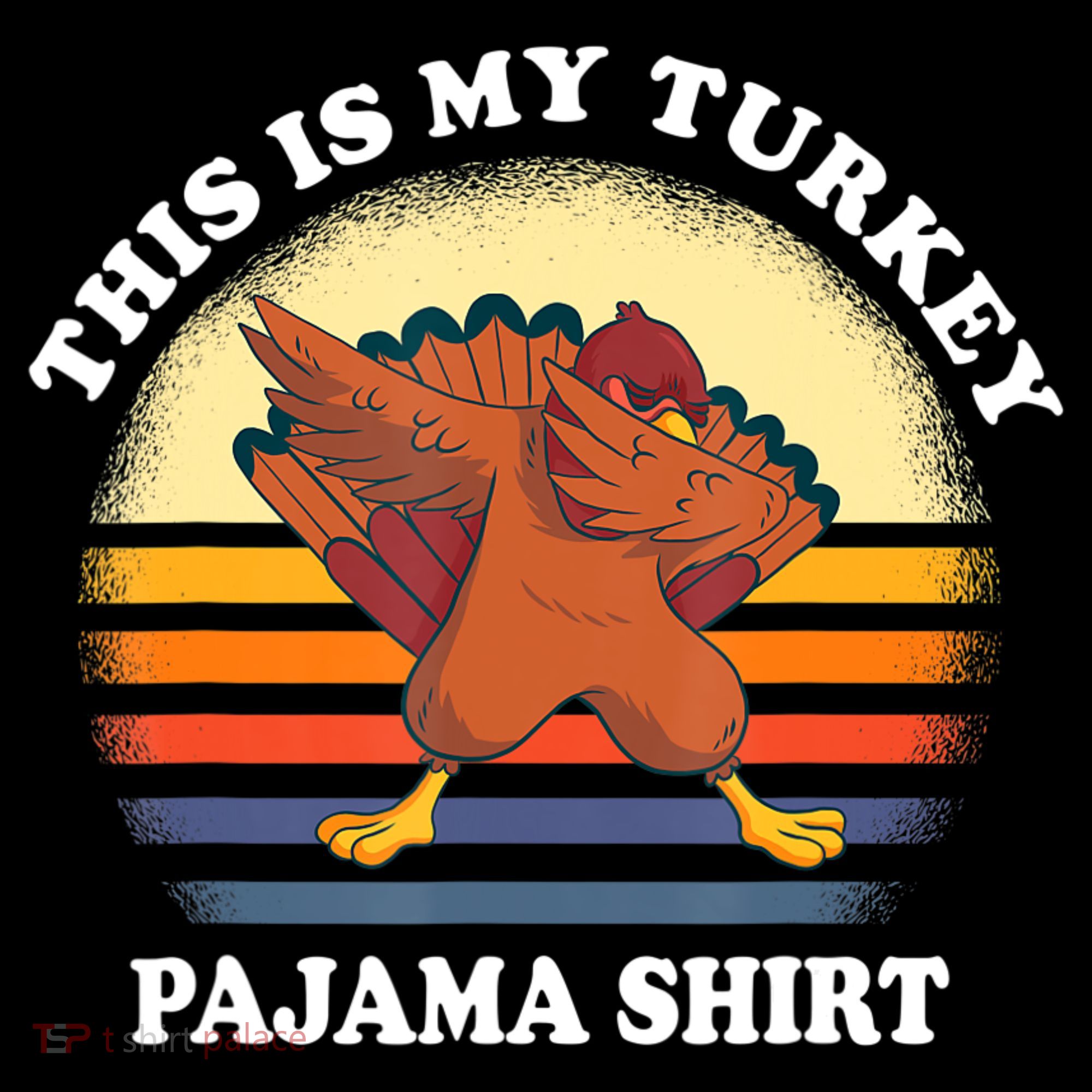 This Is My Turkey Pajama Thanksgiving Gobble Women's Tank Top
