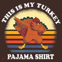 This Is My Turkey Pajama Thanksgiving Gobble Kids Hoodie thumb 2