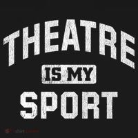 Theatre Is My Sport Theatre Quote Gift Funny Thespian Gift Women's Tank Top thumb 5