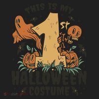 This Is My First Halloween Costume Spooky Women's Sweatshirt thumb 2