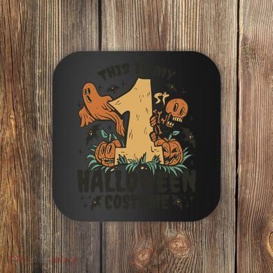 This Is My First Halloween Costume Spooky Coaster