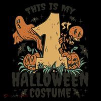 This Is My First Halloween Costume Spooky Toddler Hoodie thumb 2