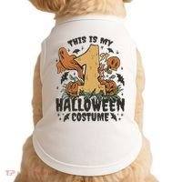 This Is My First Halloween Costume Spooky Doggie Tank thumb 0