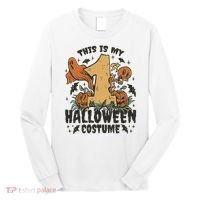 This Is My First Halloween Costume Spooky Long Sleeve Shirt thumb 0