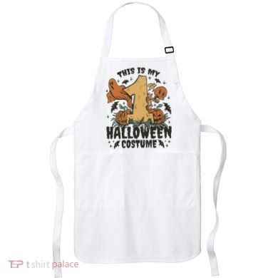 This Is My First Halloween Costume Spooky Apron