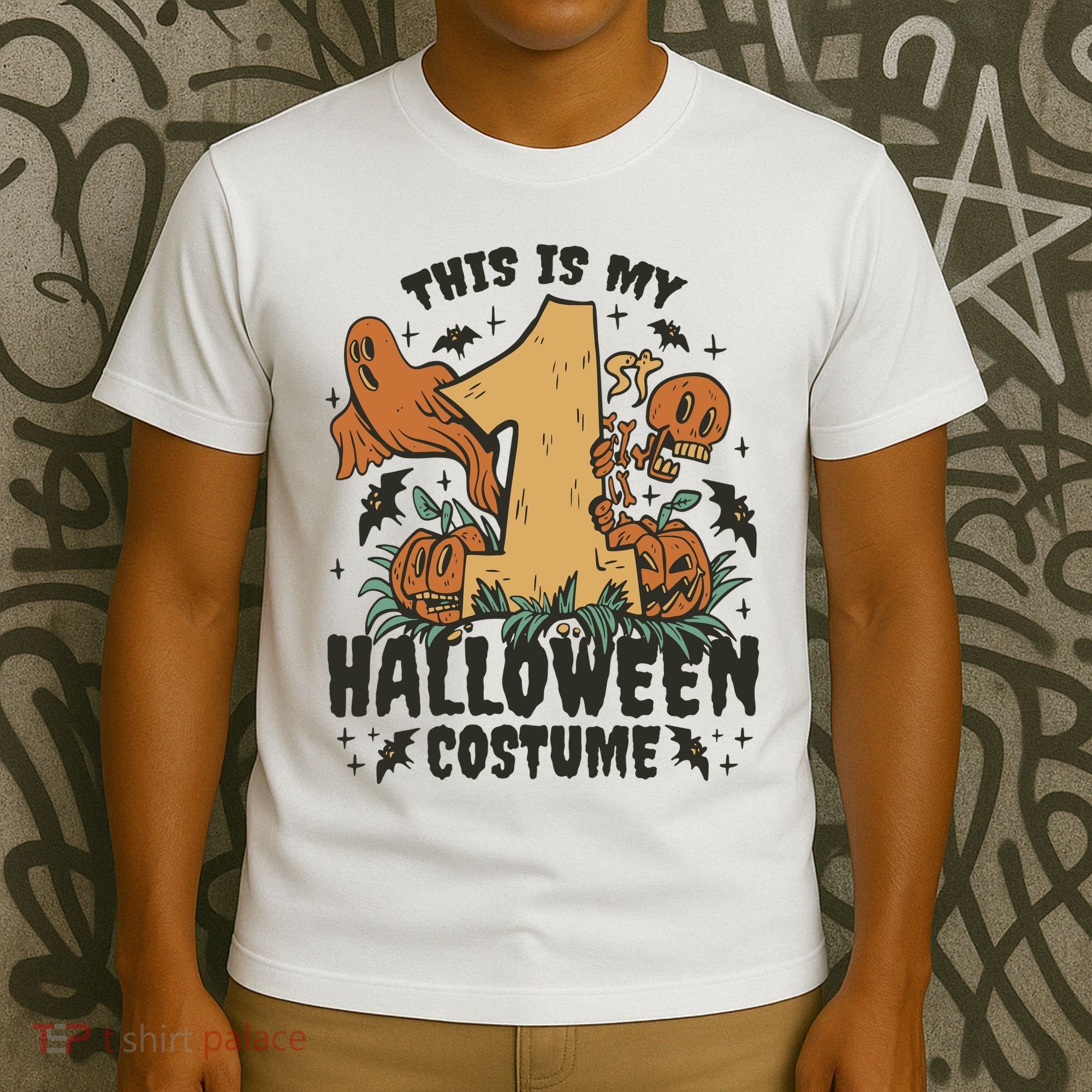 This Is My First Halloween Costume Spooky T-Shirt