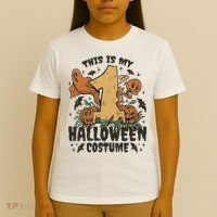 This Is My First Halloween Costume Spooky T-Shirt thumb 4