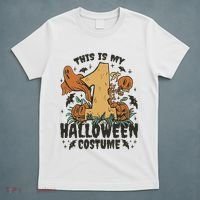 This Is My First Halloween Costume Spooky T-Shirt thumb 5