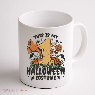 This Is My First Halloween Costume Spooky Coffee Mug back