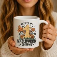 This Is My First Halloween Costume Spooky Coffee Mug thumb 3