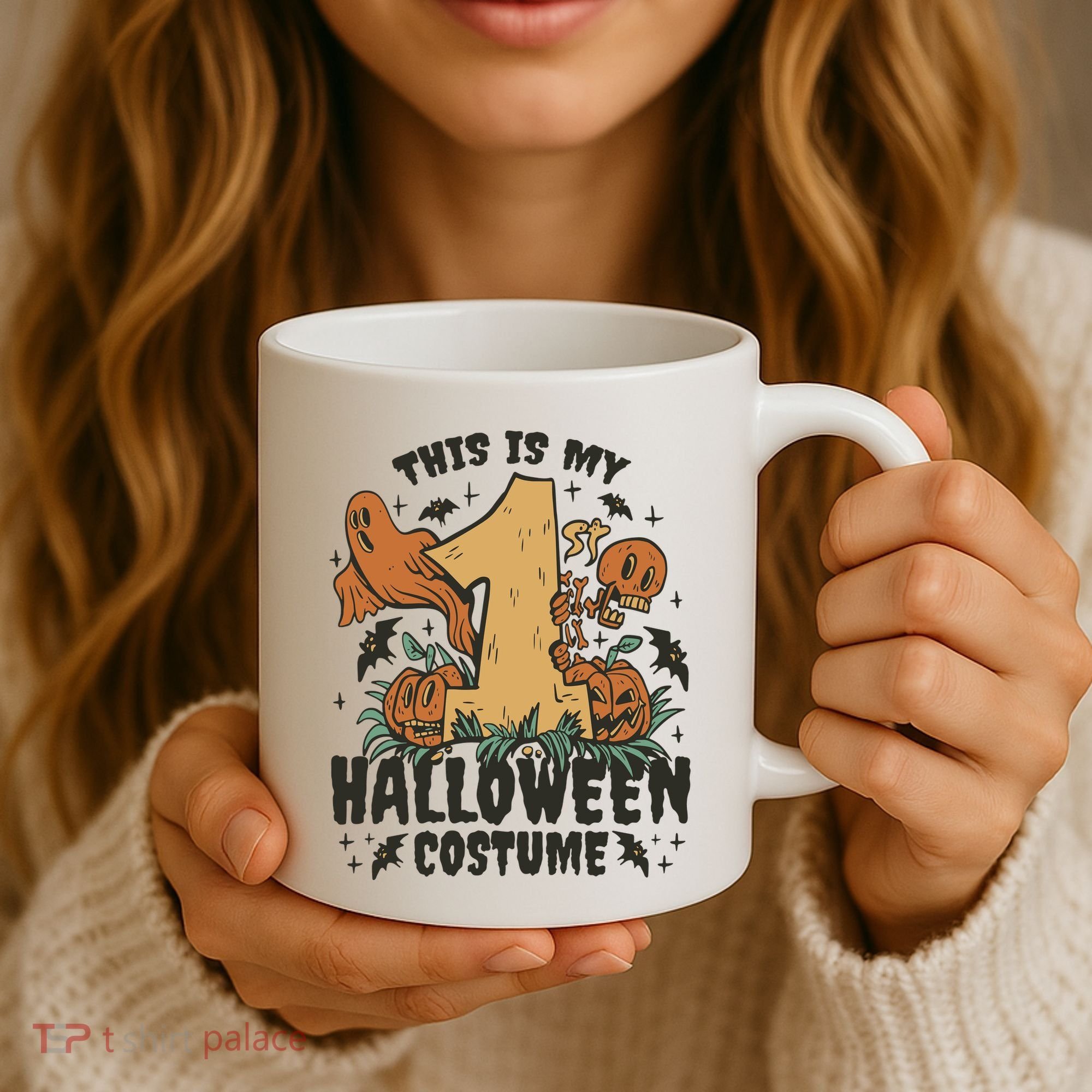 This Is My First Halloween Costume Spooky Coffee Mug