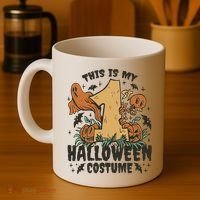 This Is My First Halloween Costume Spooky Coffee Mug thumb 4