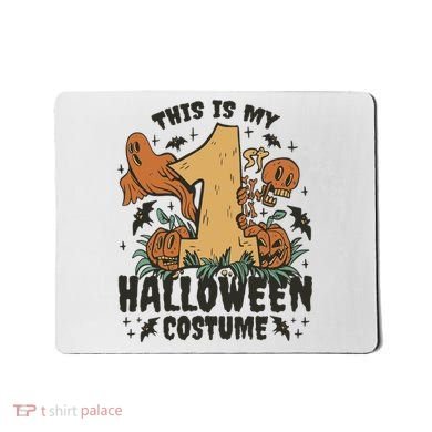 This Is My First Halloween Costume Spooky Mousepad