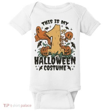 This Is My First Halloween Costume Spooky Baby Bodysuit