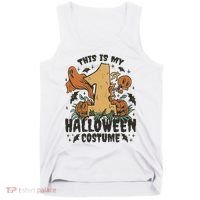 This Is My First Halloween Costume Spooky Tank Top thumb 0