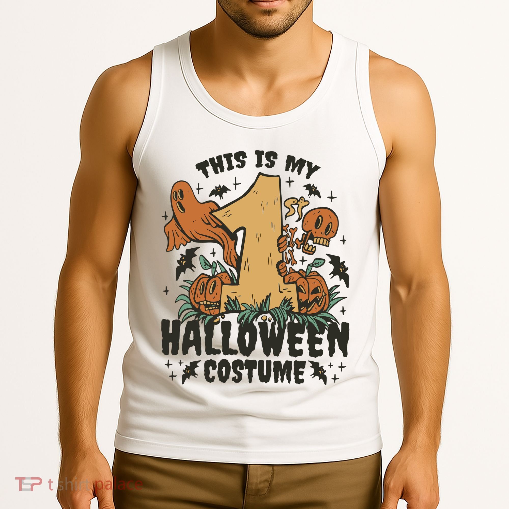 This Is My First Halloween Costume Spooky Tank Top