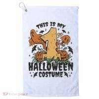 This Is My First Halloween Costume Spooky Golf Towel thumb 0