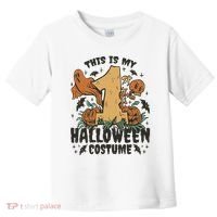 This Is My First Halloween Costume Spooky Toddler T-Shirt thumb 0