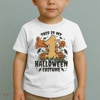 This Is My First Halloween Costume Spooky Toddler T-Shirt thumb 2