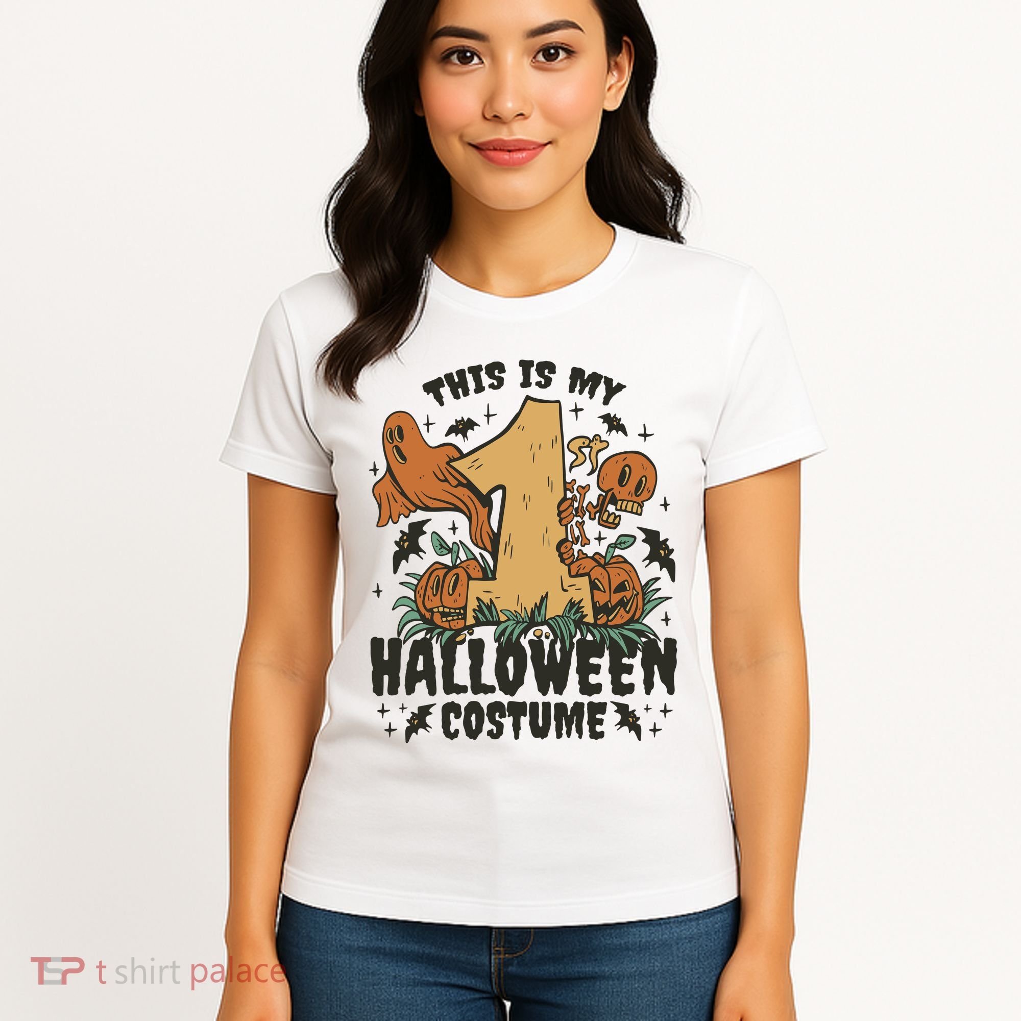 This Is My First Halloween Costume Spooky Women's T-Shirt