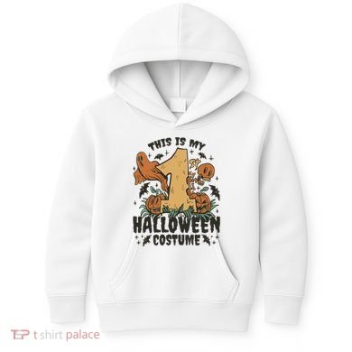 This Is My First Halloween Costume Spooky Kids Hoodie