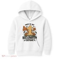 This Is My First Halloween Costume Spooky Kids Hoodie thumb 0