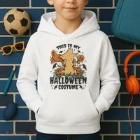 This Is My First Halloween Costume Spooky Kids Hoodie thumb 2