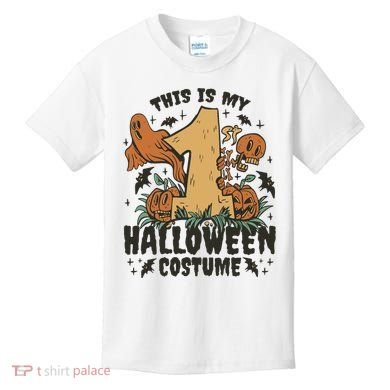 This Is My First Halloween Costume Spooky Kids T-Shirt