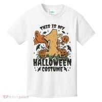 This Is My First Halloween Costume Spooky Kids T-Shirt thumb 0