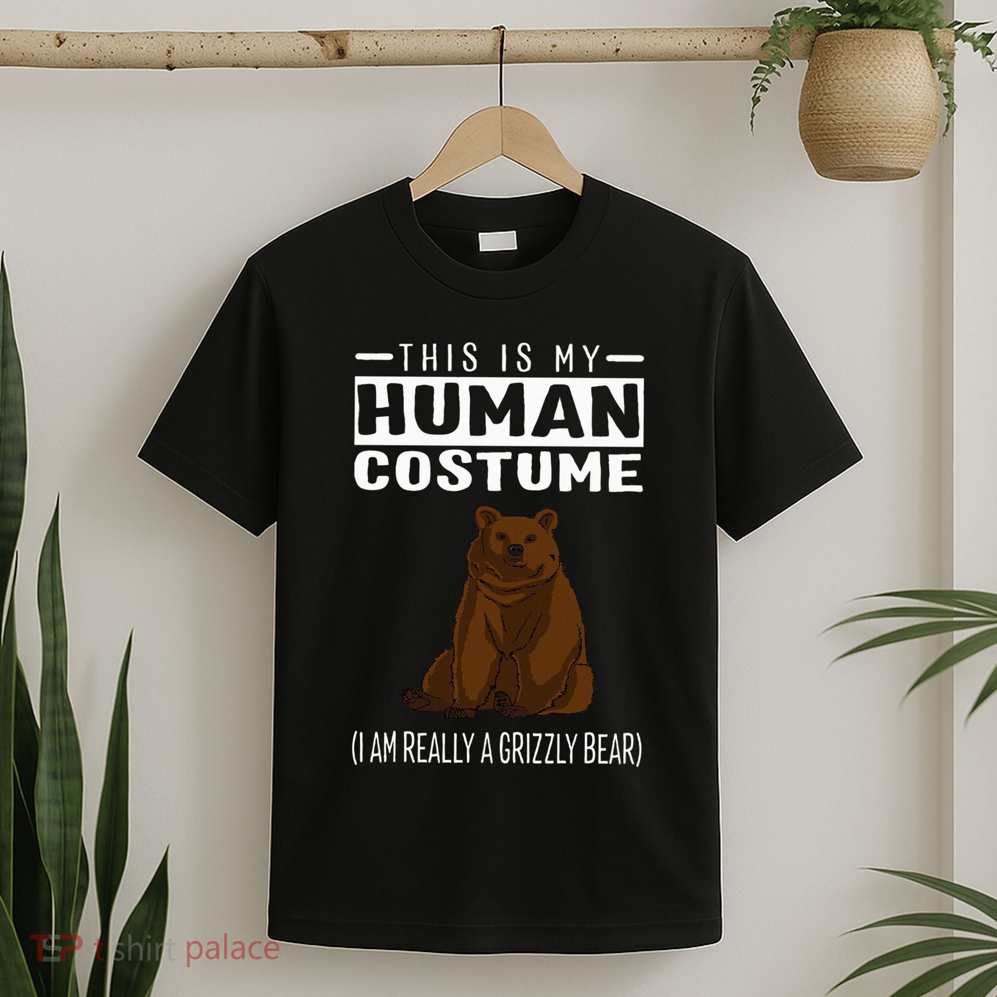 This Is My Human Costume IM Really A Grizzly Bear T-Shirt
