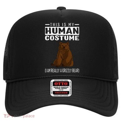 This Is My Human Costume IM Really A Grizzly Bear Hat