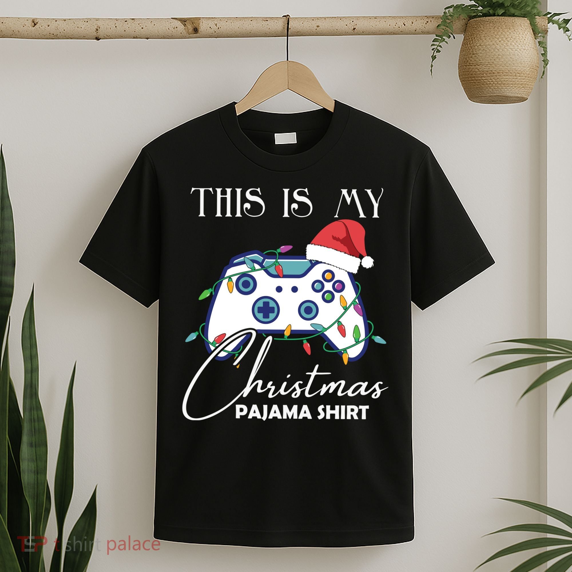 This Is My Christmas Pajama Shirt Funny Gamer T-Shirt