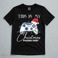 This Is My Christmas Pajama Shirt Funny Gamer T-Shirt thumb 5