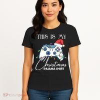 This Is My Christmas Pajama Shirt Funny Gamer Women's T-Shirt thumb 4