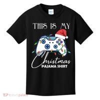 This Is My Christmas Pajama Shirt Funny Gamer Kids T-Shirt thumb 0