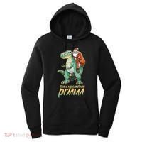 This Is My Christmas Pijama Santa Riding T Rex Women's Hoodie thumb 0